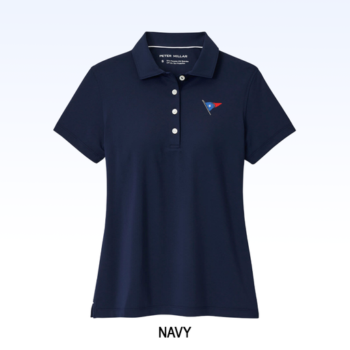 PETER MILLAR WOMEN'S SHORT SLEEVE BUTTON POLO